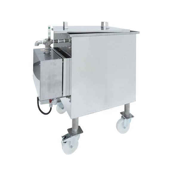 CFM Melt and disinfection combination double walled with heating element 9 kW and steam generator 6 kW